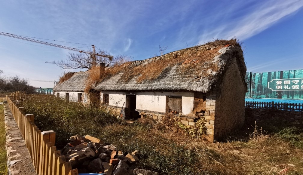 胶东海草房简介,胶东原始的海草房