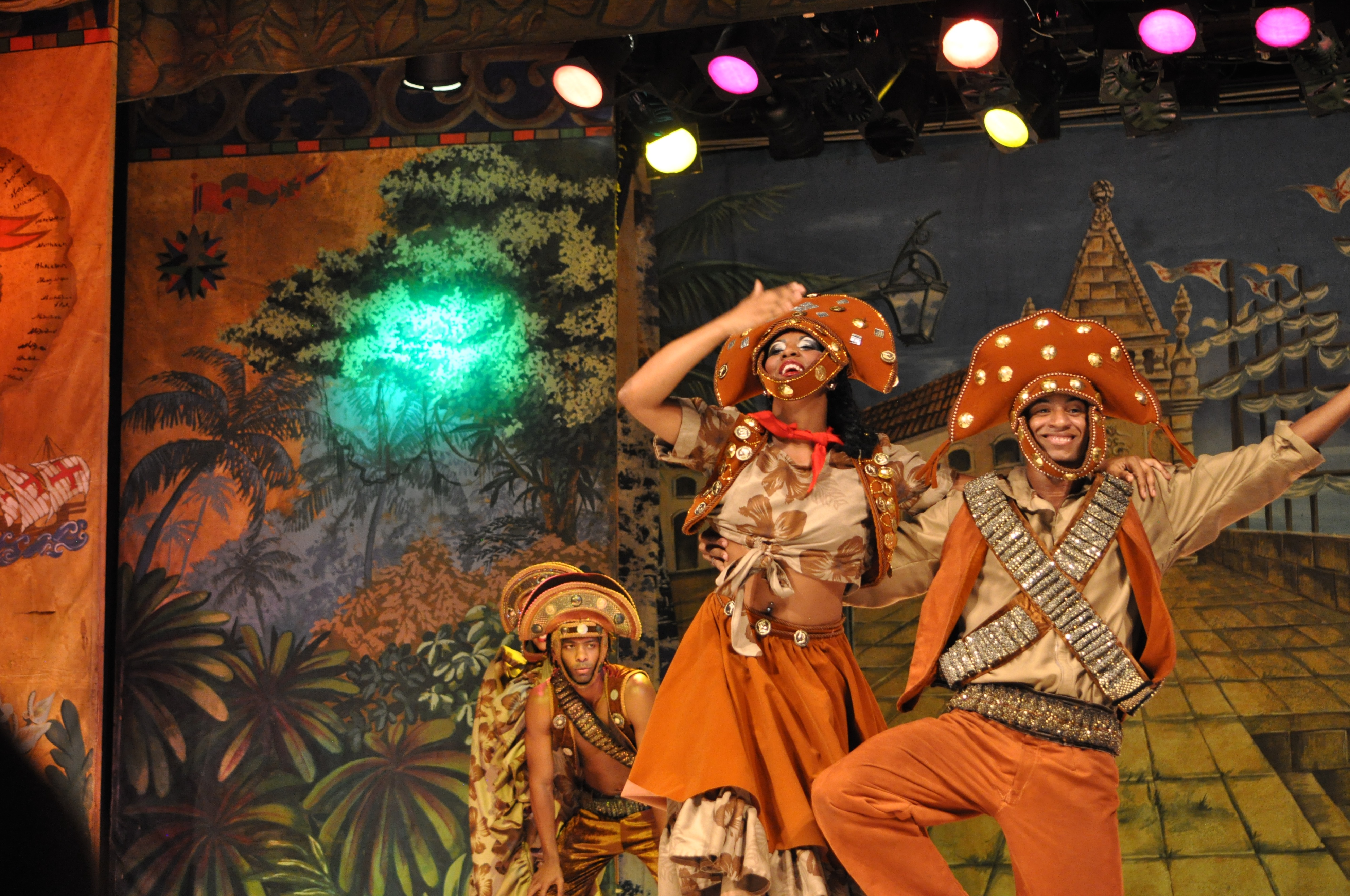 在里约,在巴西看桑巴舞