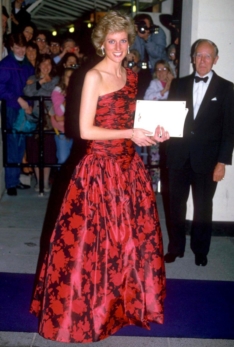 戴安娜王妃的蓝丝绒礼服,戴安娜王妃惊世容颜