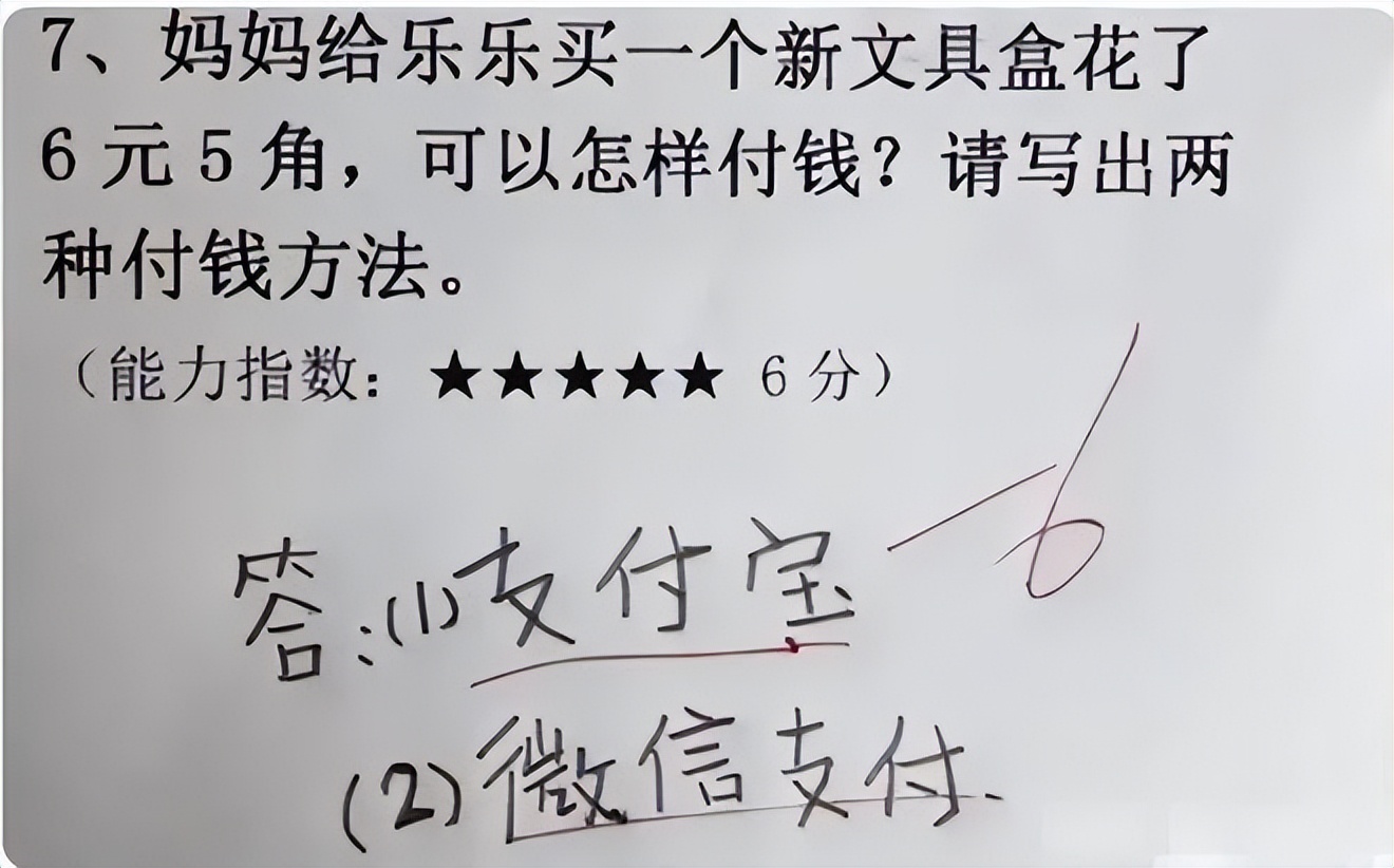 小学生零分试卷网友看了笑喷,一次大胆的尝试500字六年级