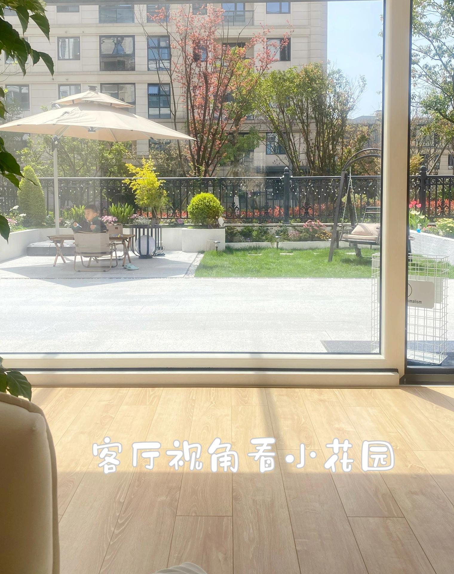 一楼小院简易小花园,100平米小院简单改造图