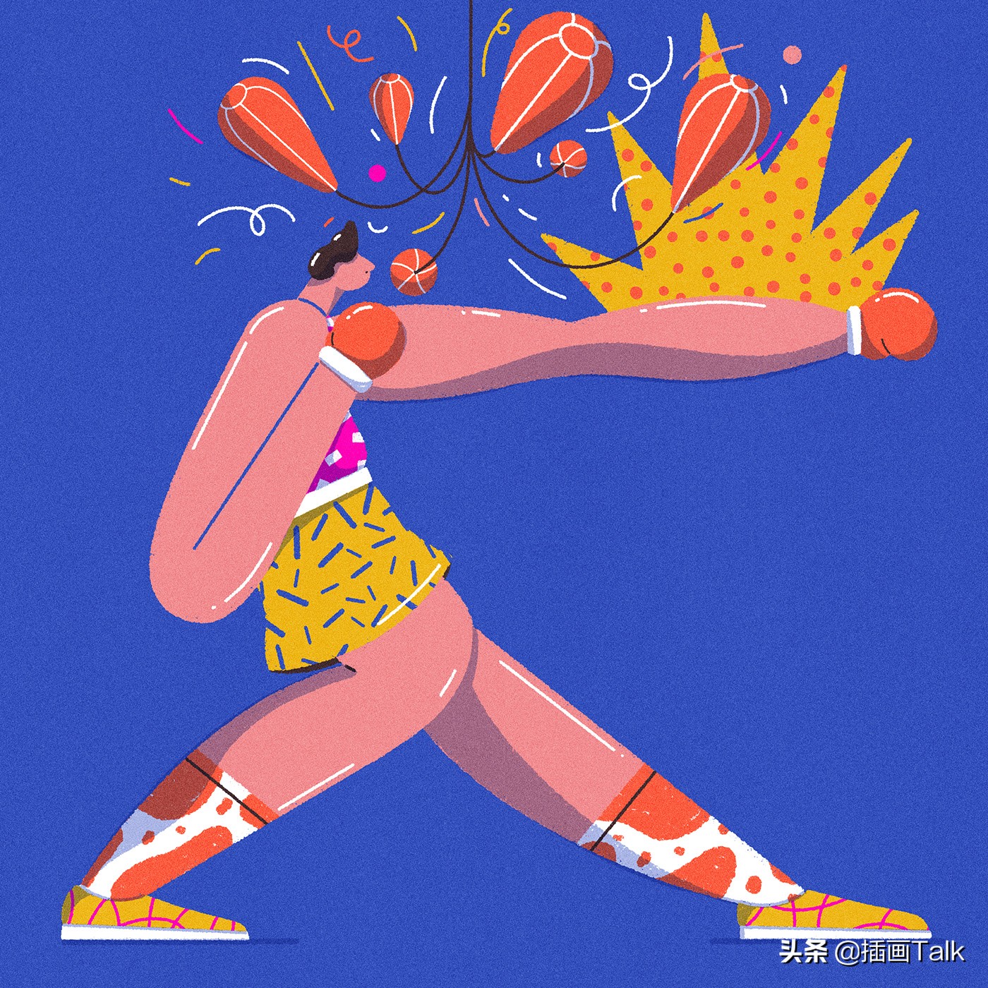 巴西插画师泰拳,巴西插画师jaza动物插画系列