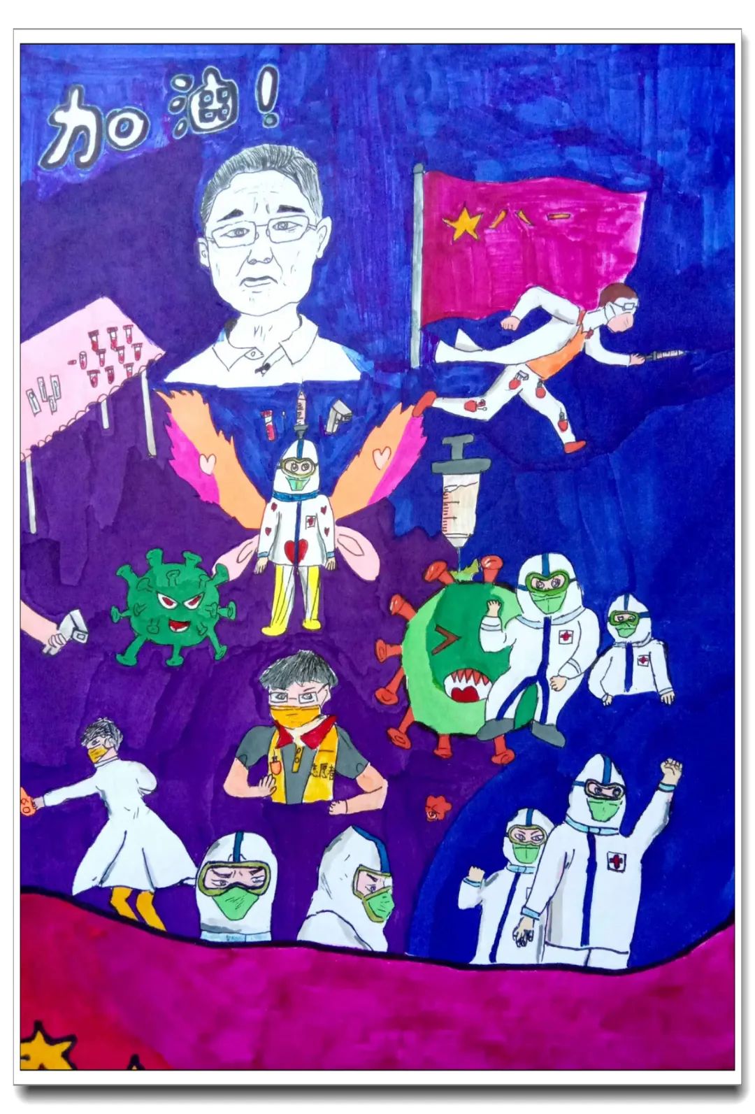 喜迎二十大争做好队员|“疫”起云端相聚，画笔记录别样记忆