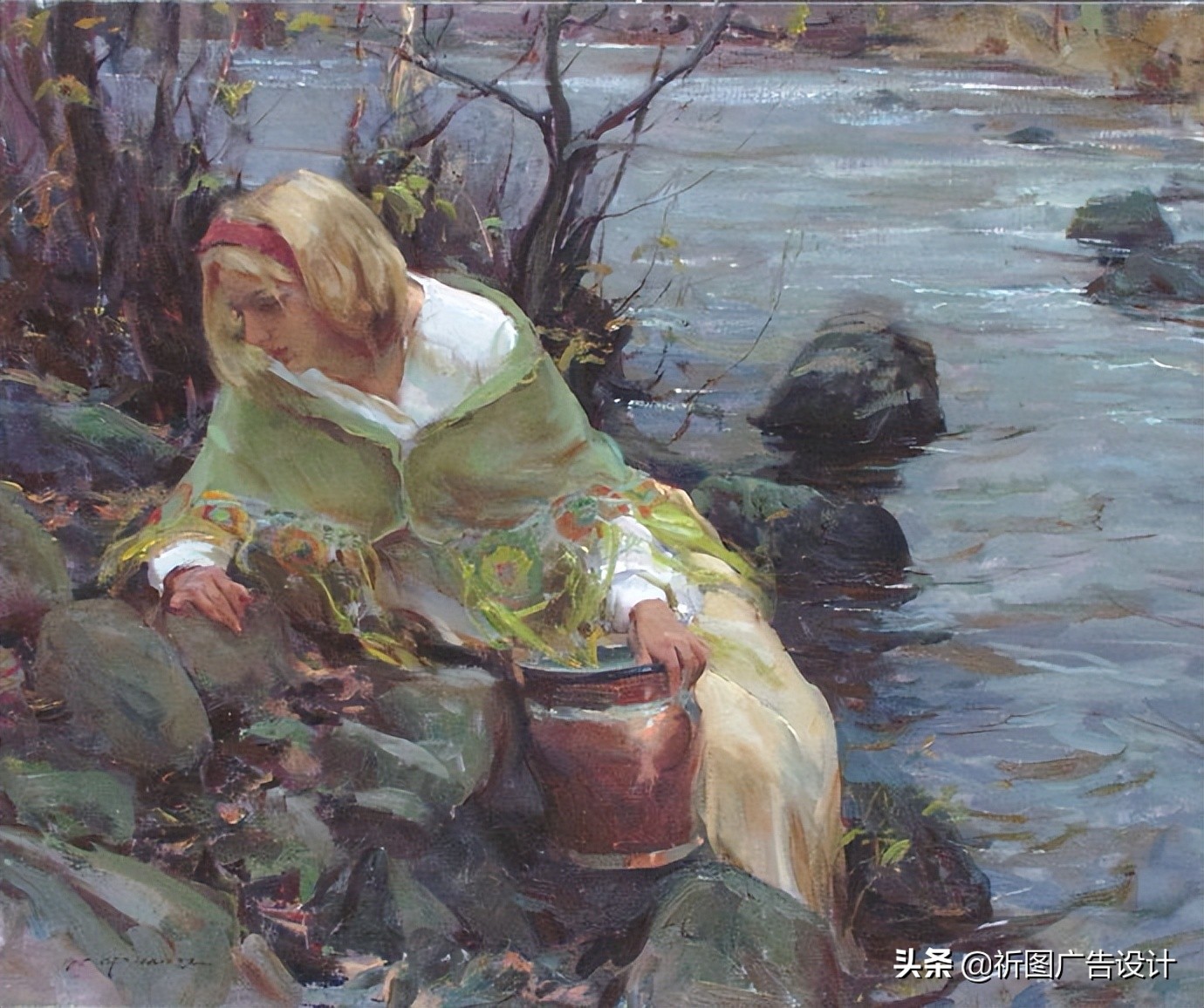 印象派油画风光作品欣赏,印象派油画艺术照片欣赏