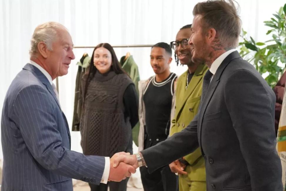 贝克汉姆与查尔斯王子,查尔斯和贝克汉姆