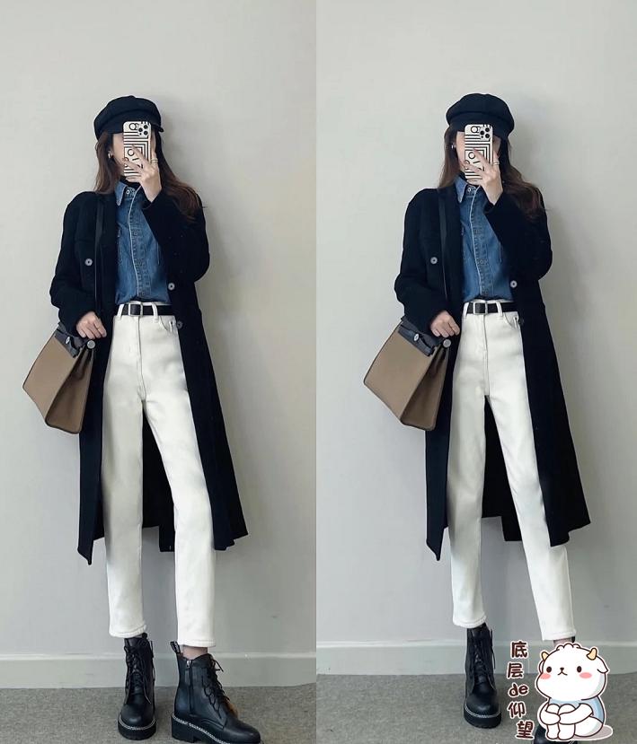 白色牛仔裤怎么穿出社会感,修身牛仔裤怎么穿出硬汉