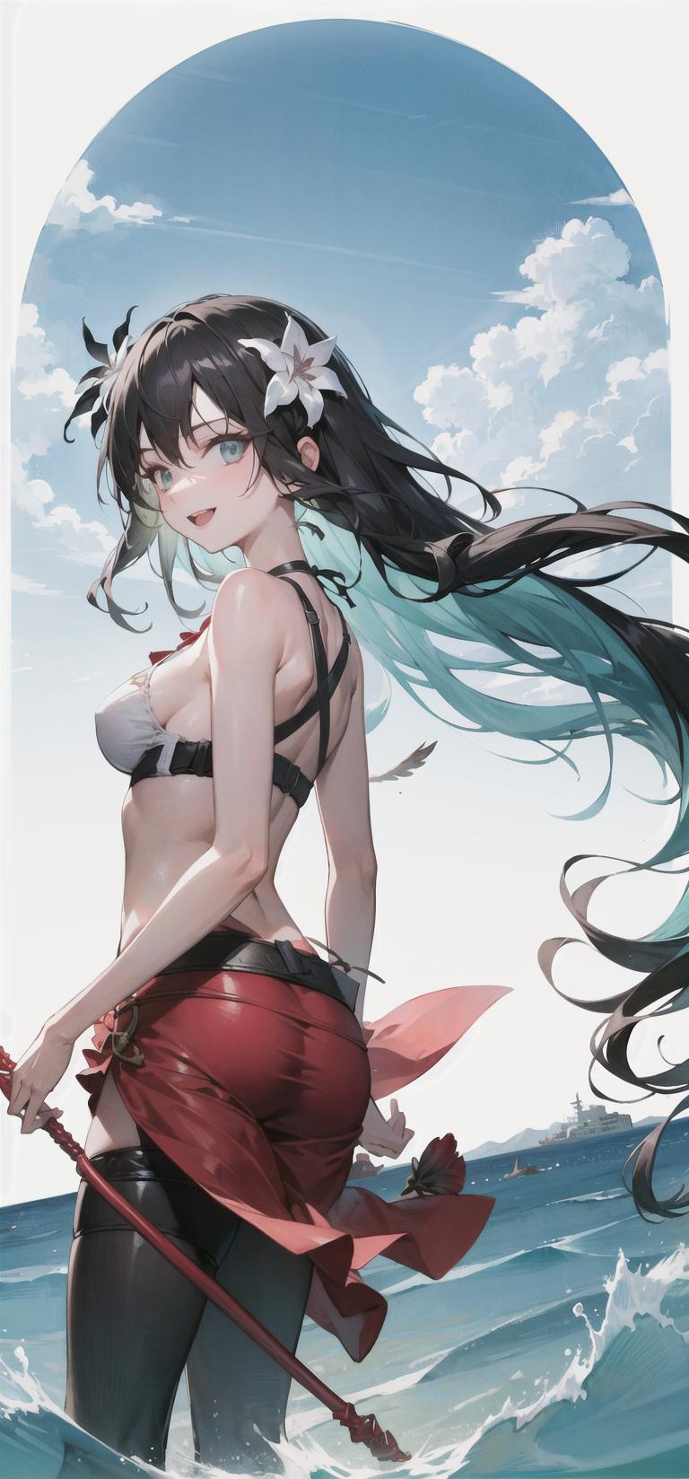 ai创作动漫高清壁纸潮图,动漫ai绘画壁纸手机超高清女生