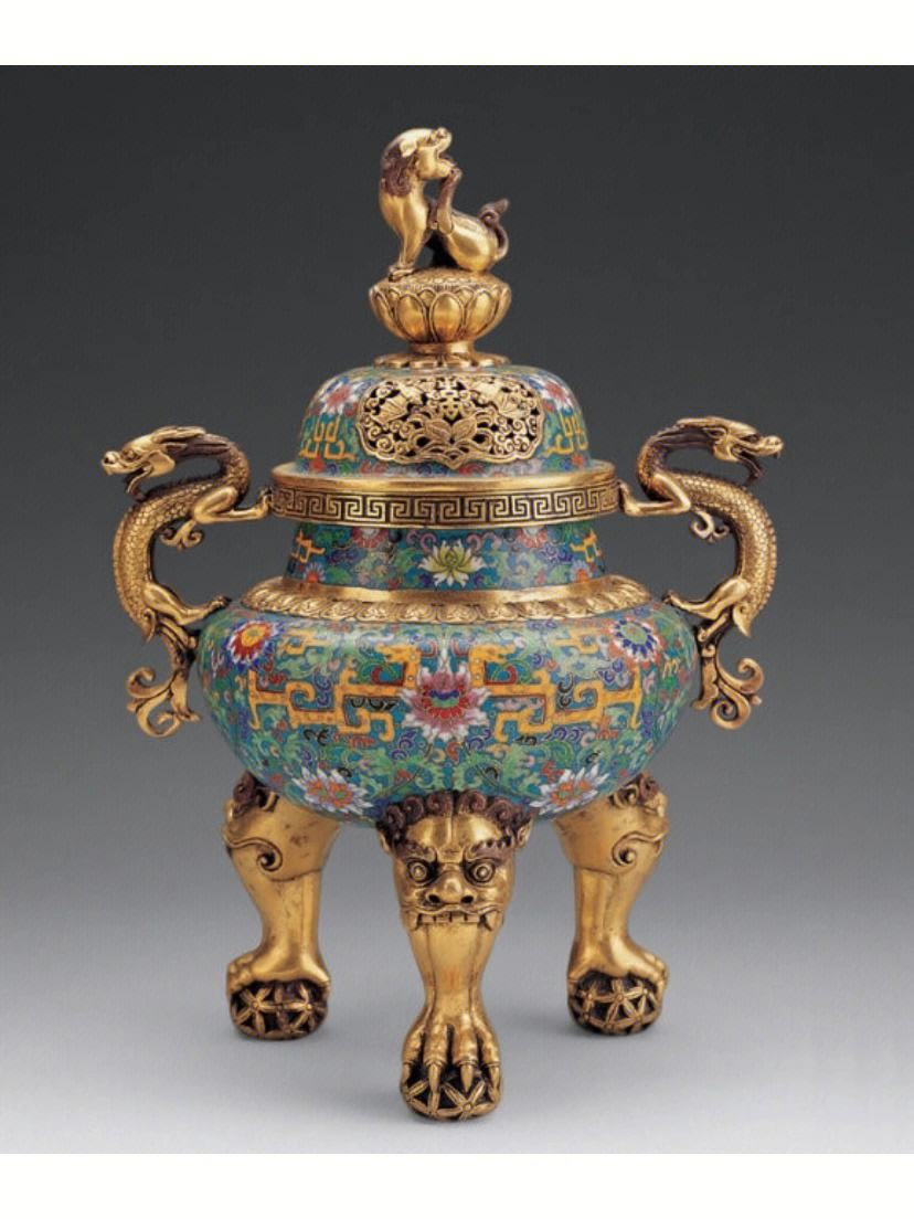 乾隆时期景泰蓝特征,清朝景泰蓝鉴定要点