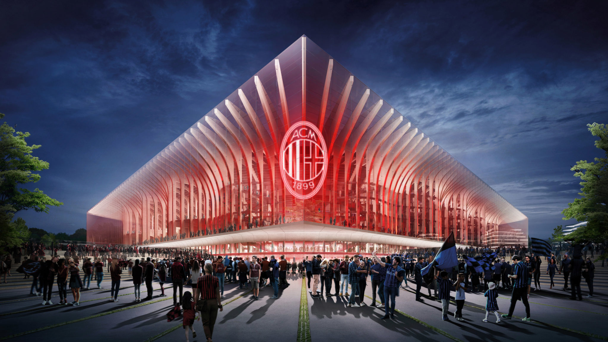 国际米兰与ac米兰前瞻,米兰新球场最终方案