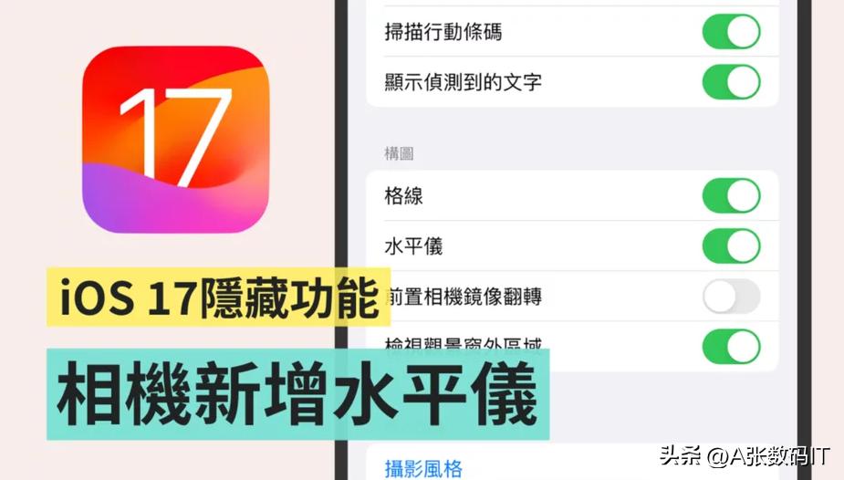 ios17相机新功能苹果,ios17相机功能