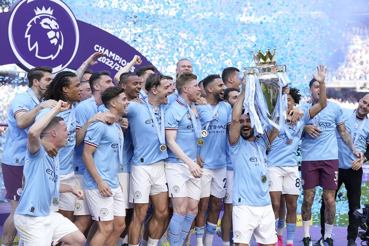 哈兰德帽子戏法曼城大胜富勒姆,如果曼城夺冠哈兰德金球