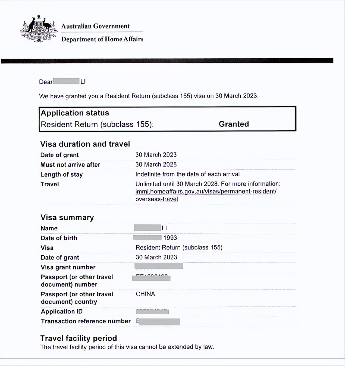 澳洲155签证审批2022时间表,澳洲155签证流程