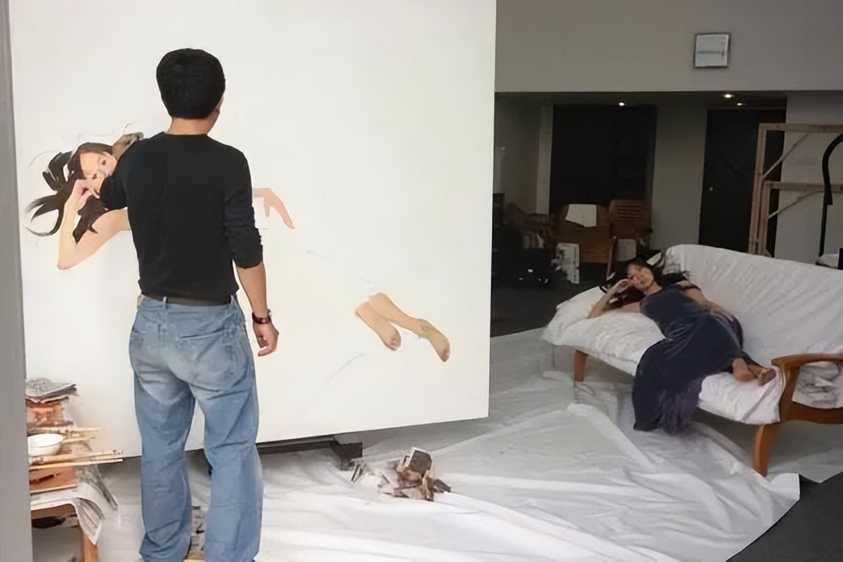 林志玲作画,林志玲大美女