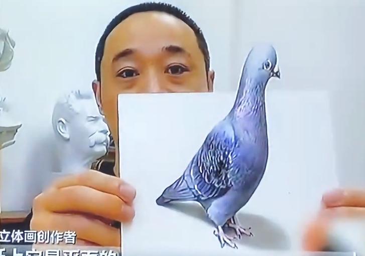 3D绘画牛人多厉害？画出真假难辨的“立体美女”，震惊500万网友