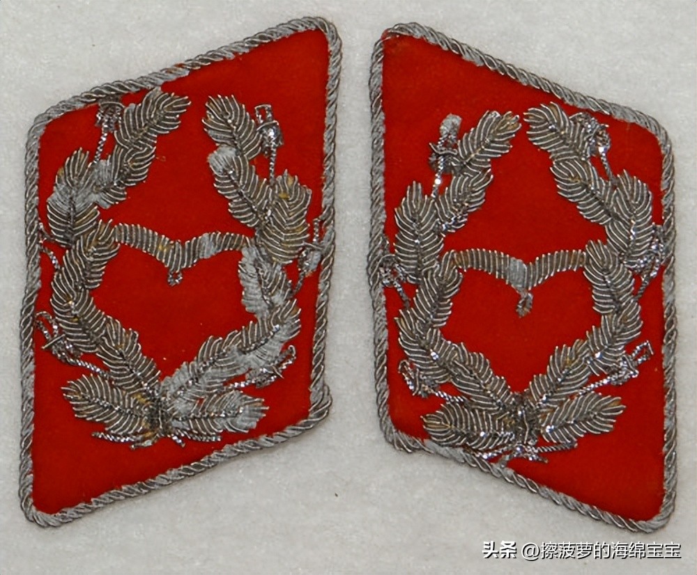 二战德国空军军衔标志,二战德国军衔级别对照表