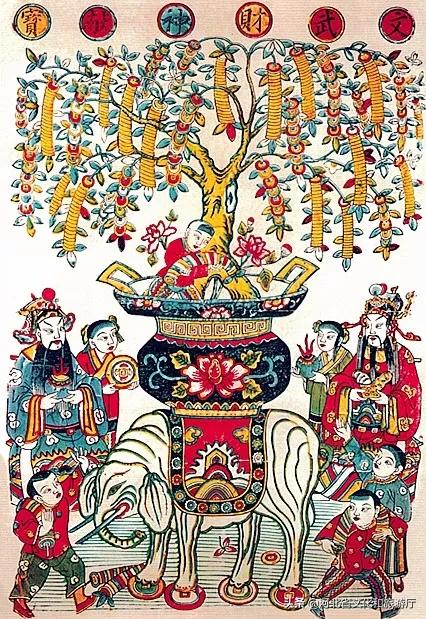 经典年画100幅欣赏,最好看的100种年画