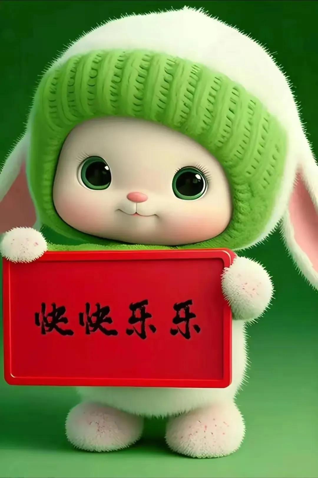 好看的新年头像兔年图文,新年头像兔年2023唯美