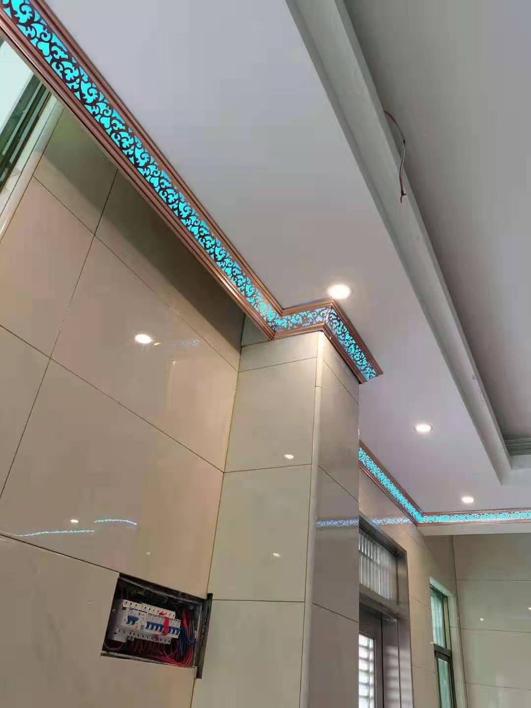 能代替石膏线的材料,代替石膏线的金属条