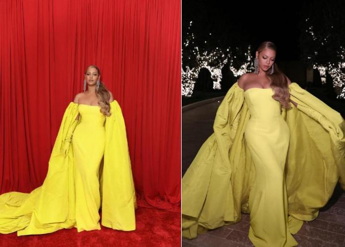 奥斯卡造型太浮夸!有人戴400万钻石手镯,有人胸口仅一条布带