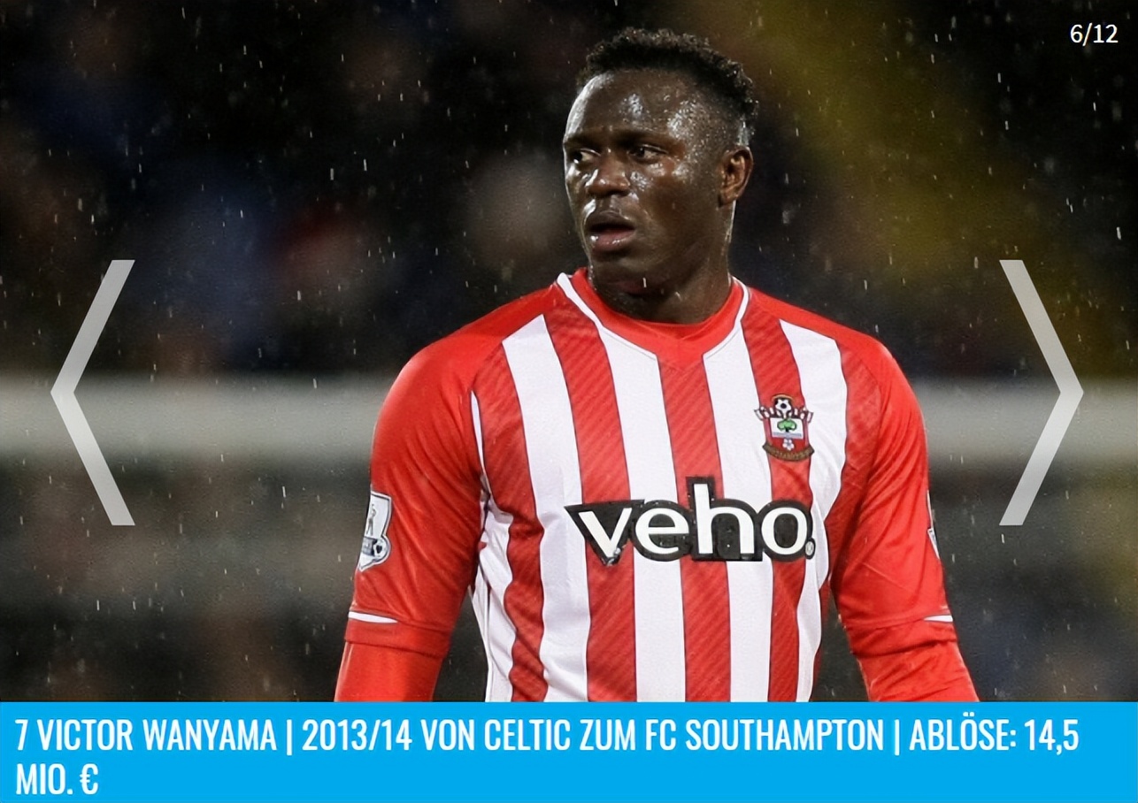 英超6强球员身价排行榜,德转更新中超联赛身价top20