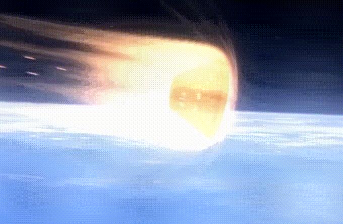 长征五号b残骸日韩评论,长征五号b残骸飞回来吗