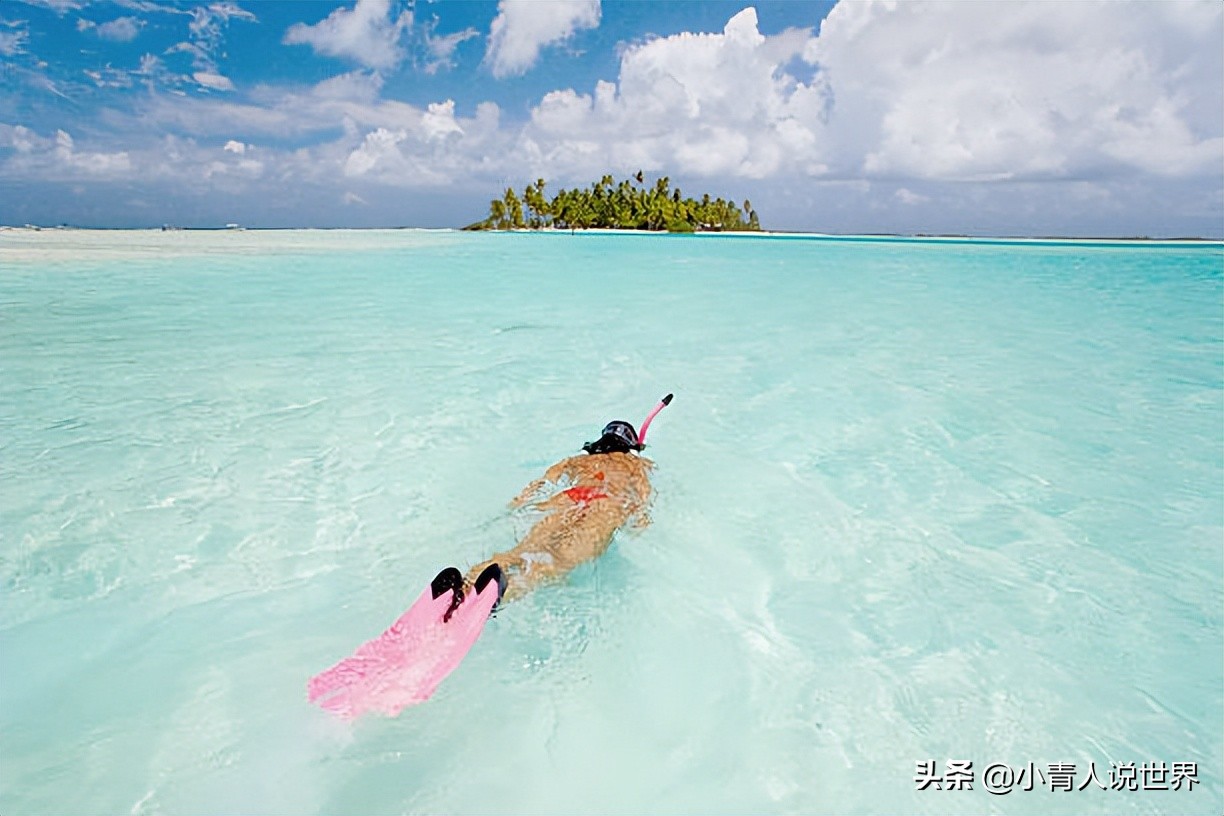 塔希提岛大溪地美景,塔希提岛的地理特征
