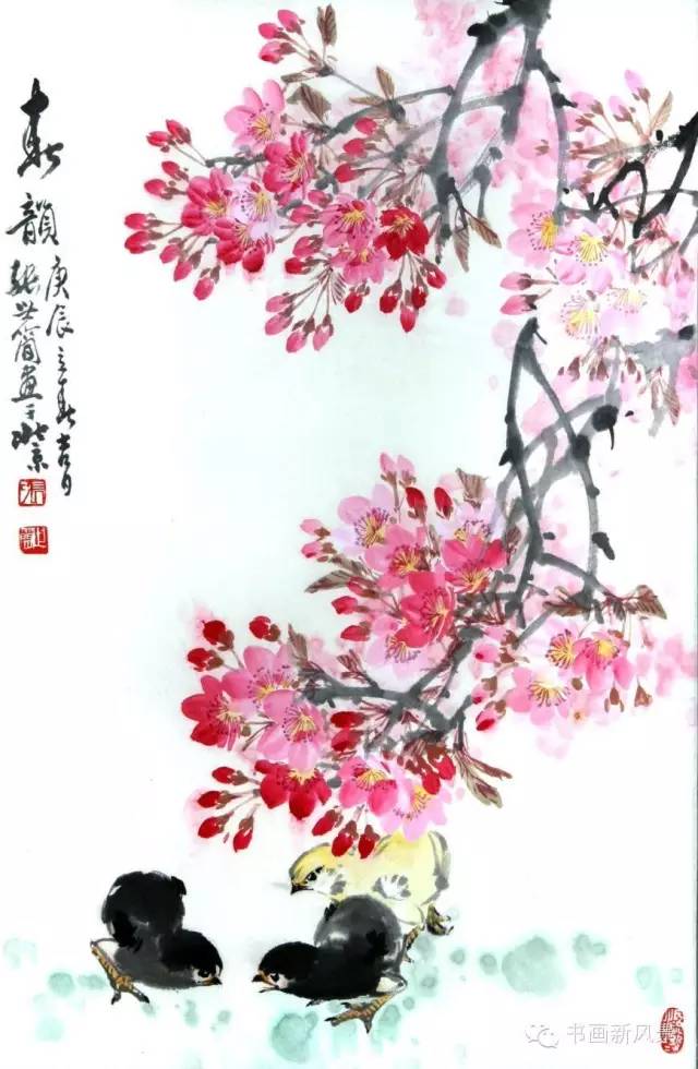 十大名家画,名家画梅100幅画