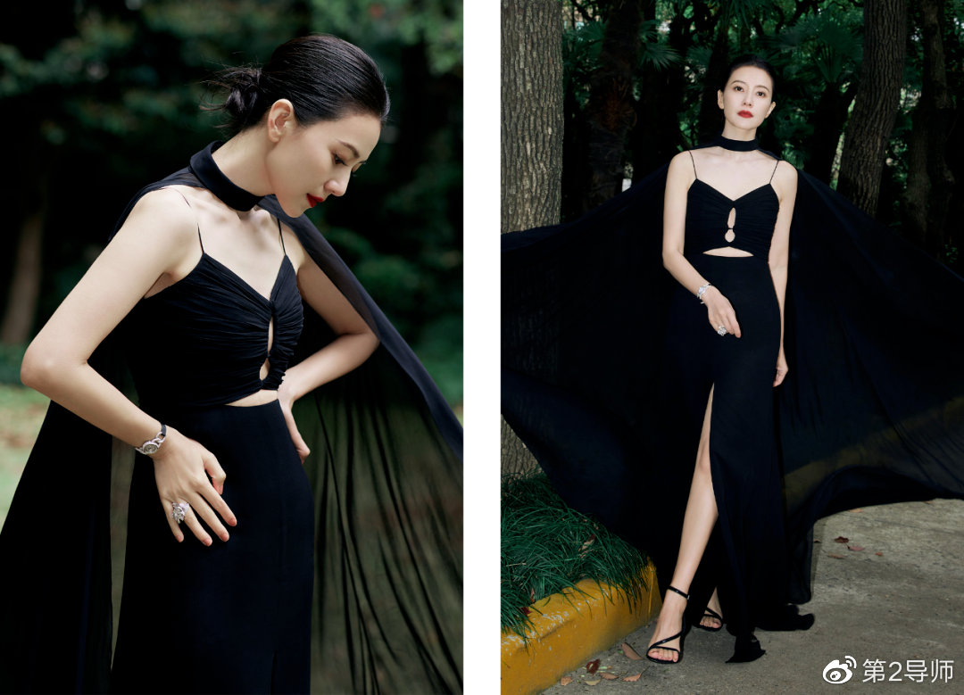 微博之夜红毯红色礼裙造型,微博之夜明星都有几套高定