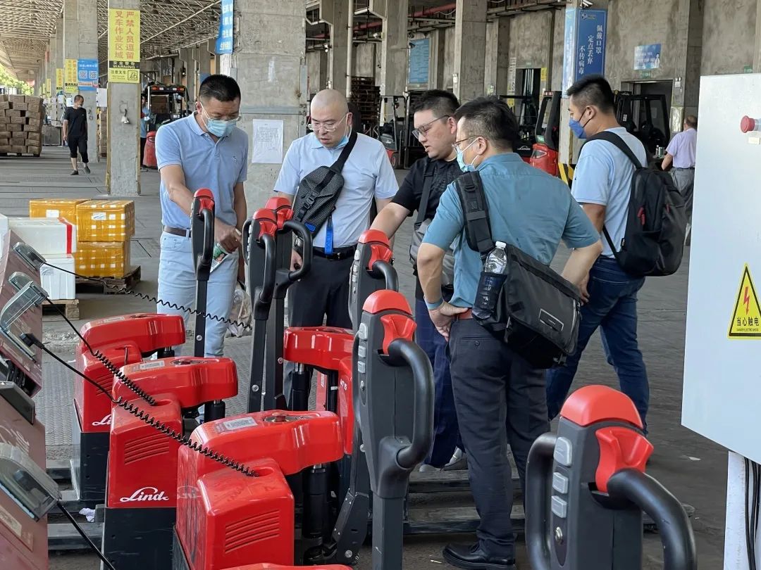 林德叉车共享租赁平台,林德明