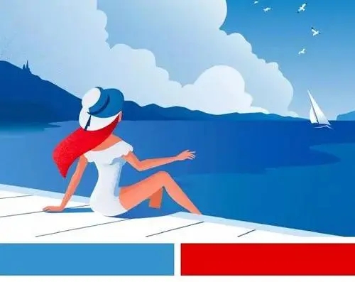 夏天穿衣颜色配色表大全,夏天穿衣如何配色经典又高级