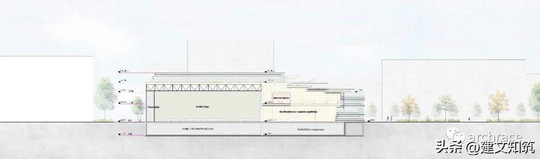 kadawittfeldarchitektur赢得萨尔布吕肯会议中心（MKK）设计竞赛