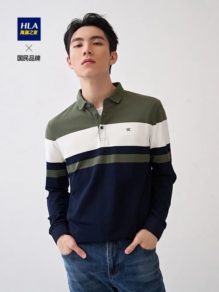 海澜之家polo衫男穿搭年轻人,海澜之家polo衫适合哪个年龄段穿