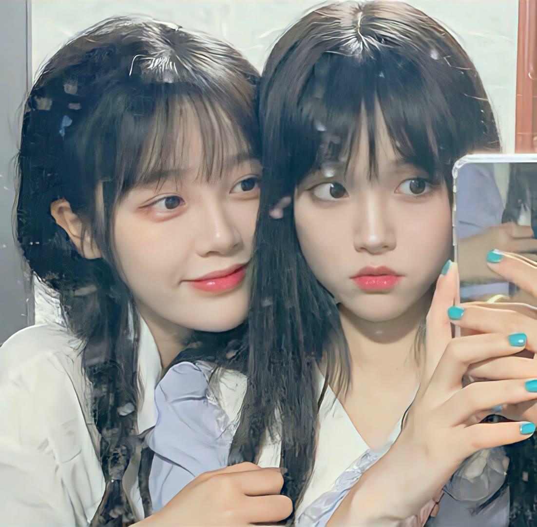 三人闺蜜头像真人不露脸,可爱头像闺蜜姐妹都可以用