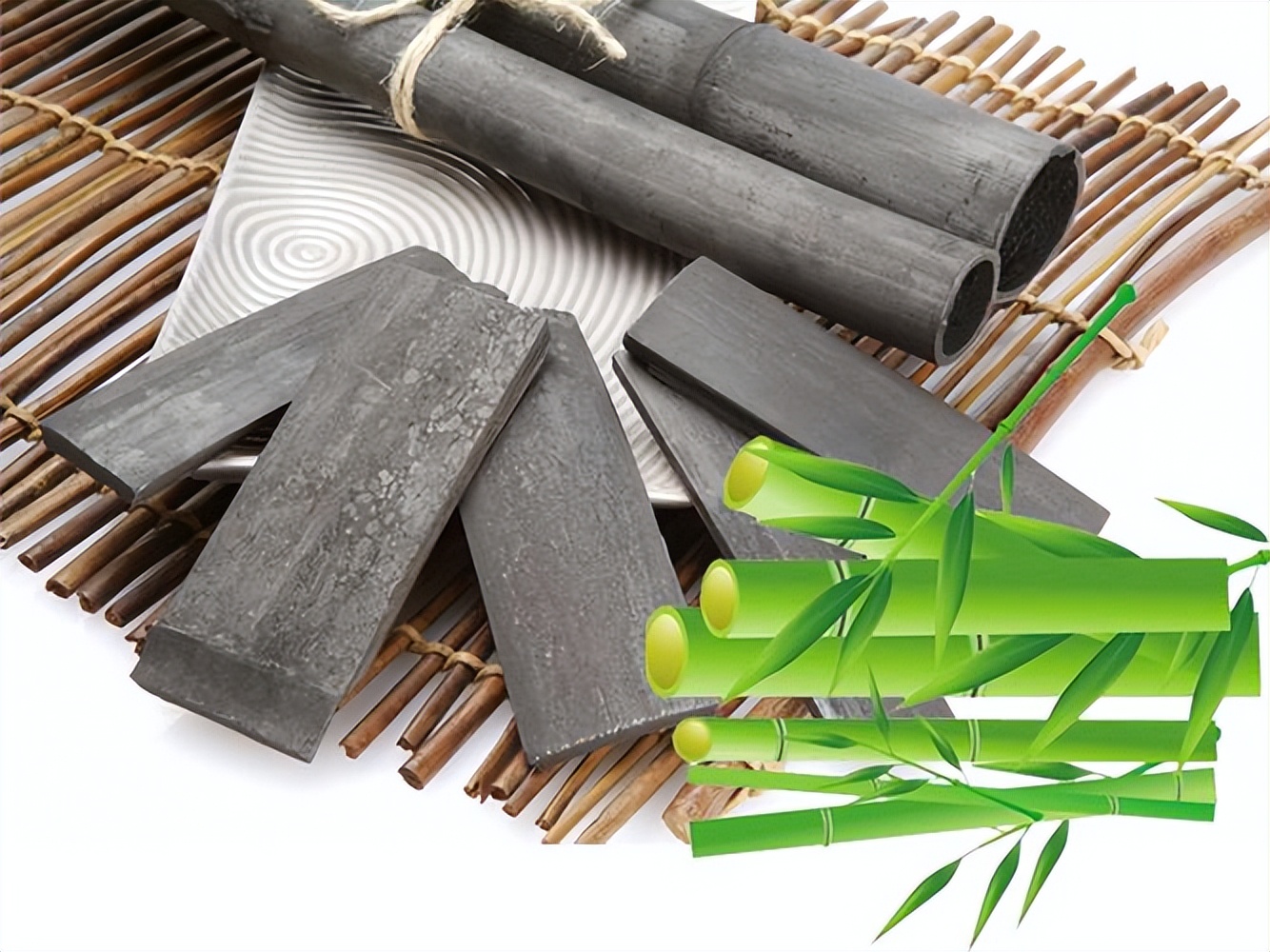 竹炭印花技术：利用多孔结构吸附作用，达到对棉织物的除臭效果