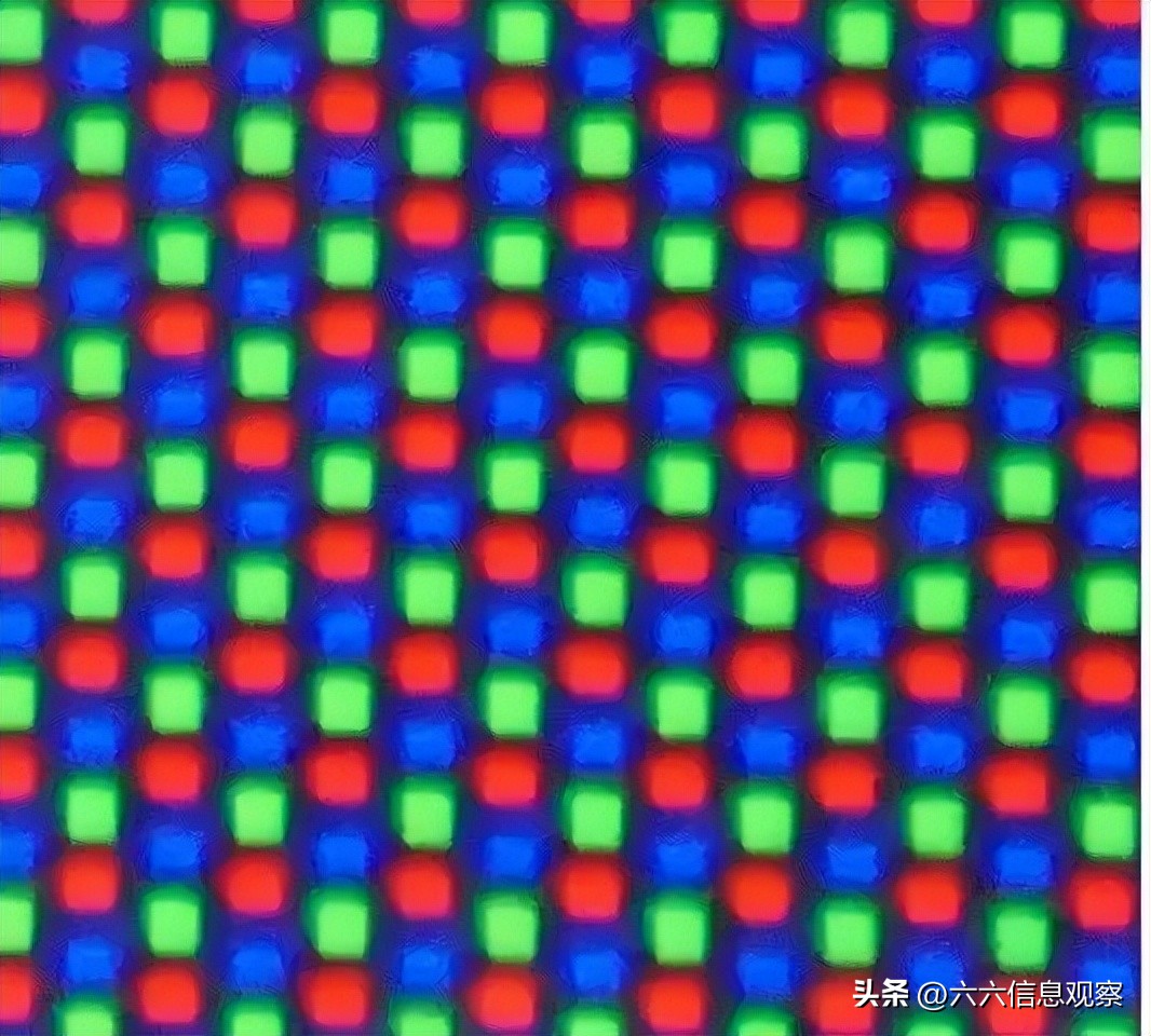 各种屏幕像素排列对比,三星屏幕像素和lg屏幕像素排列