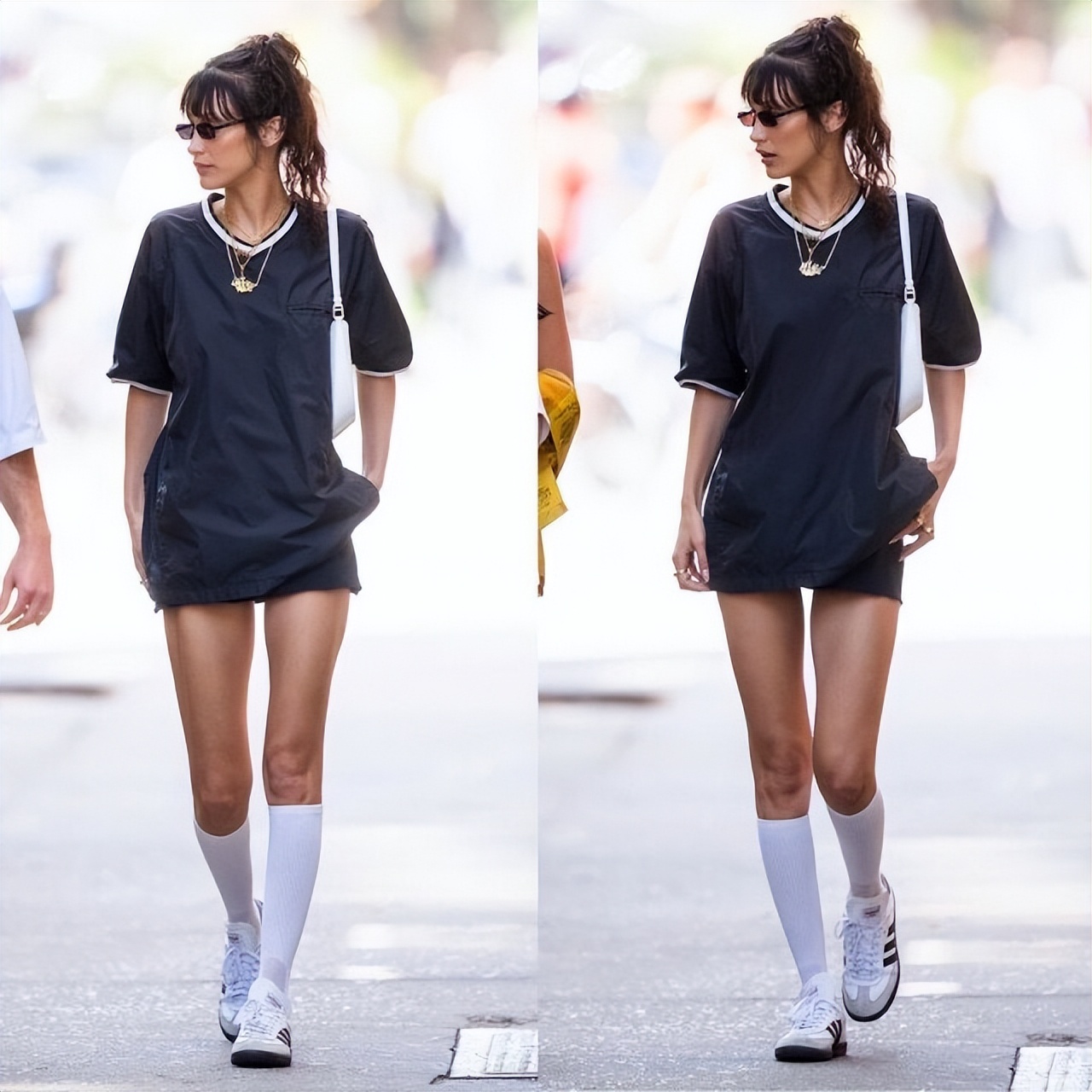 adidas足球鞋穿搭,adidassamba秋冬穿搭