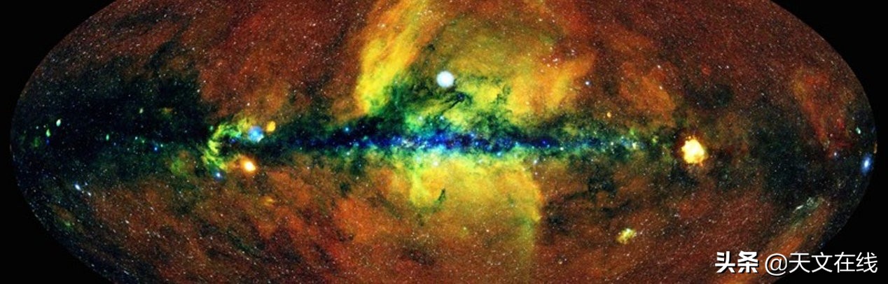 宇宙x射线图高清,太空x射线源全景图