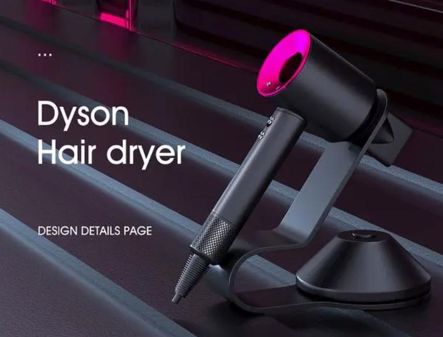 戴森高速智能电吹风,美的强力吹风机