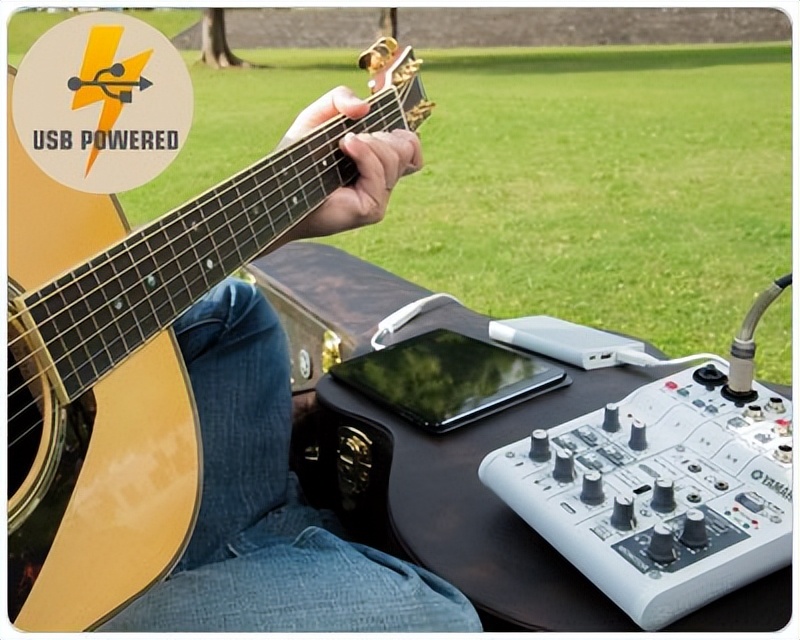 YAMAHAAG03模拟调音台多用途3通道带USB声卡音乐调音台