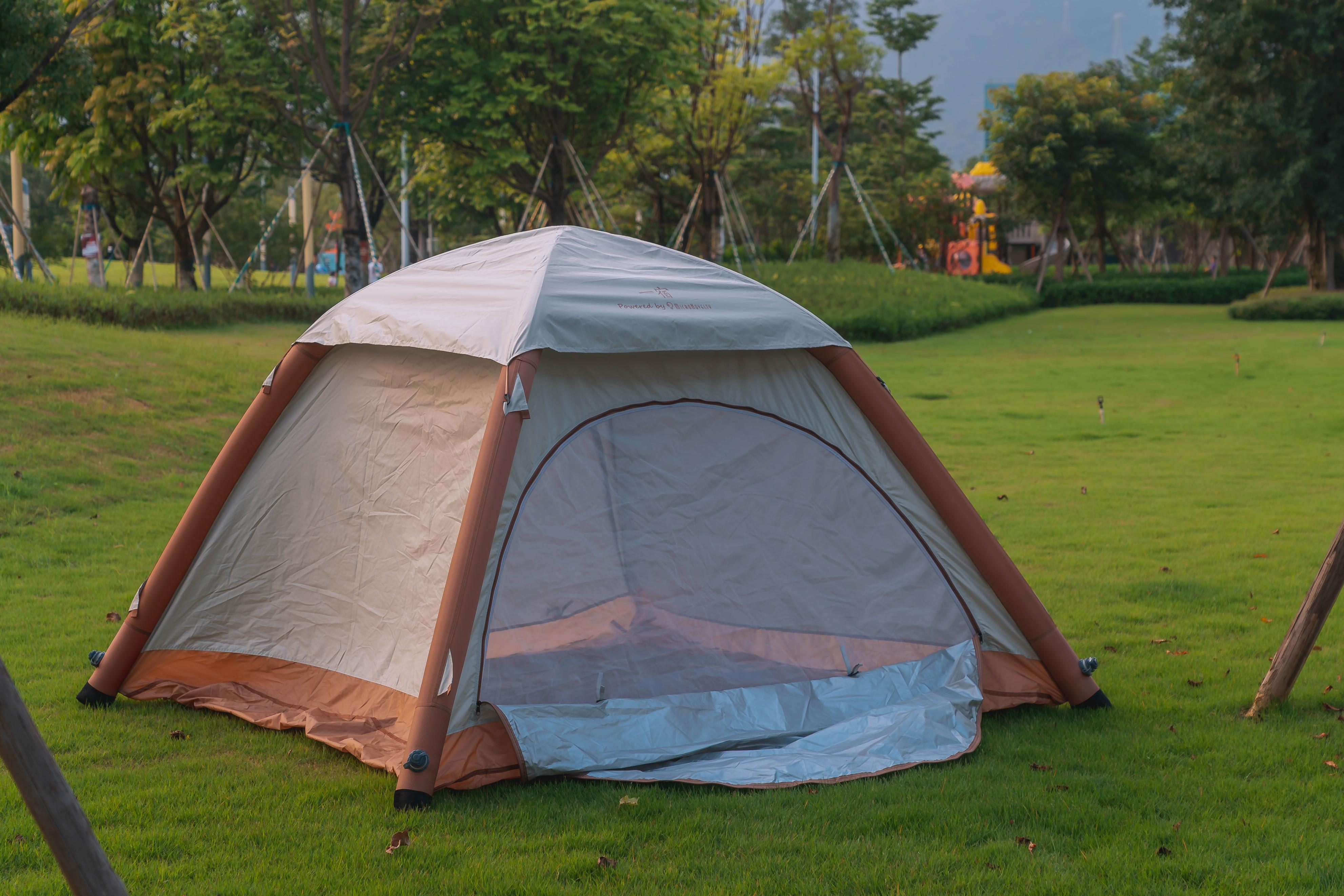 露营帐篷简易全自动,露营简易折叠床