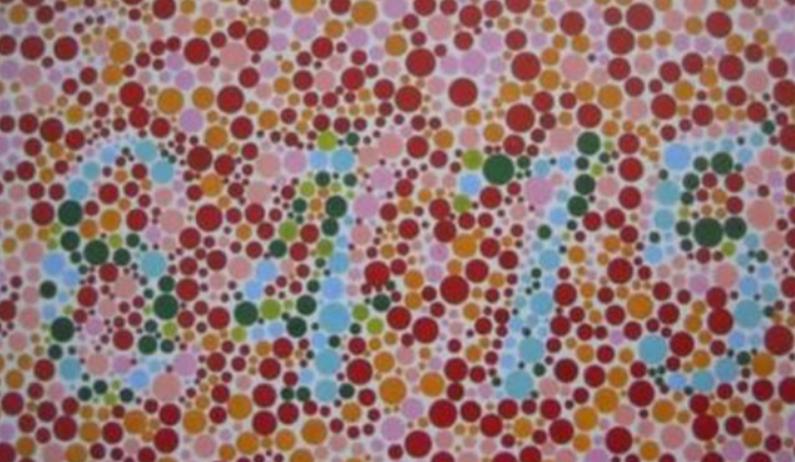 飞行员体检色盲图,最难的色盲色弱测试图片