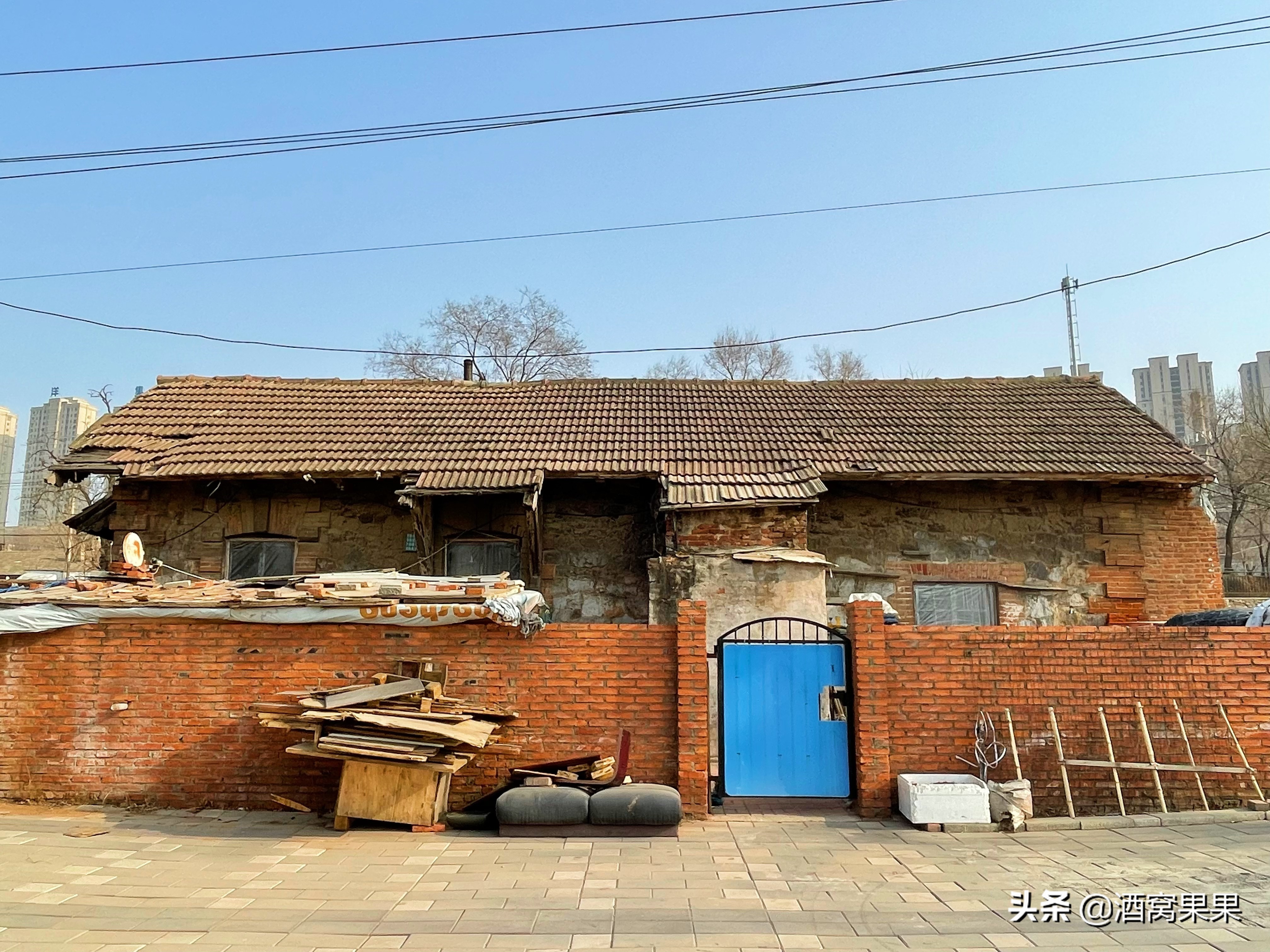 大连破旧老房子,南关岭百年房子