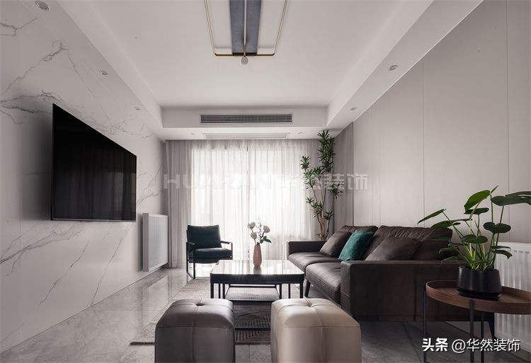 淮矿馥邦天下合肥,合肥现代风格装修实景案例