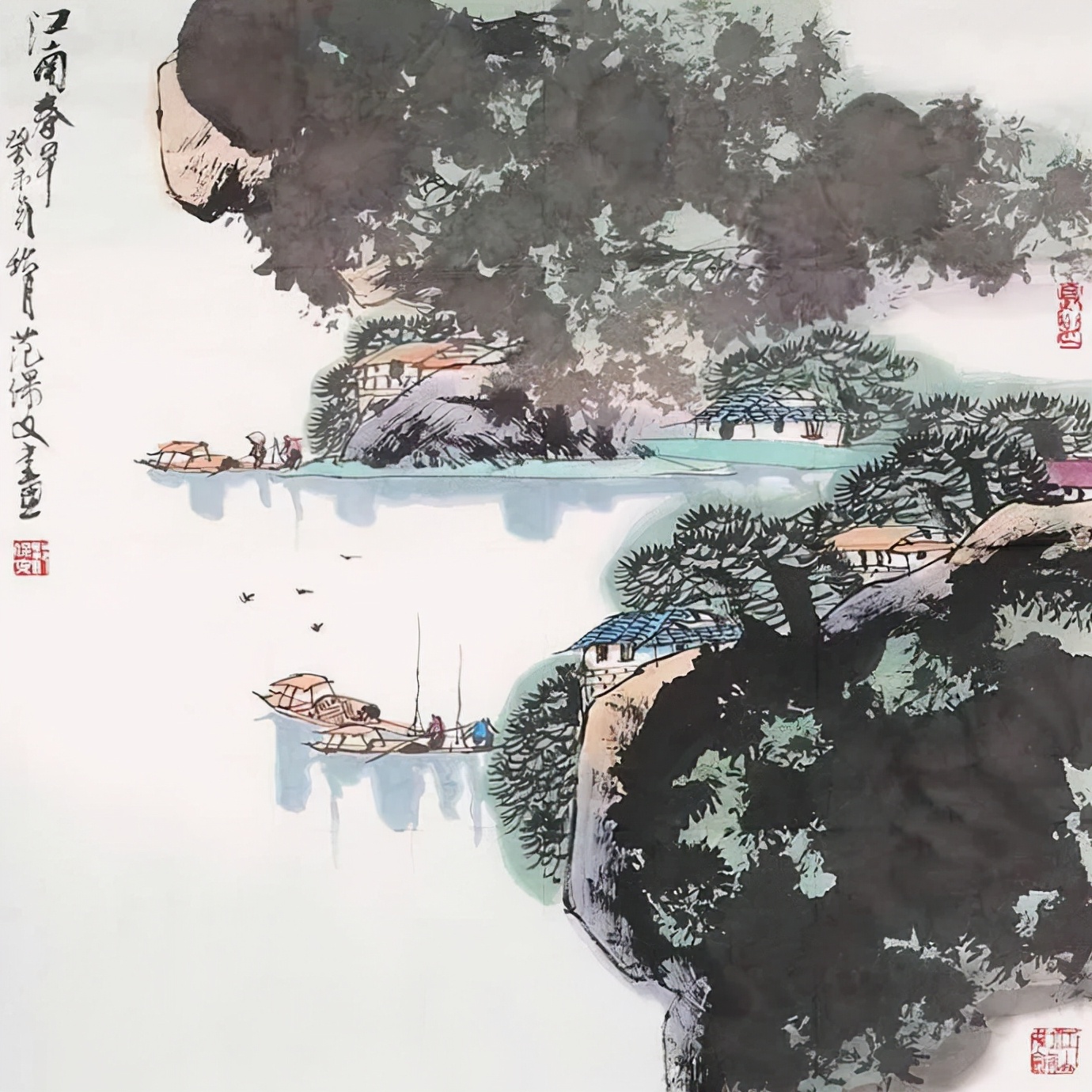 古人笔下的江南美景,感受一下文人墨客笔下的江南