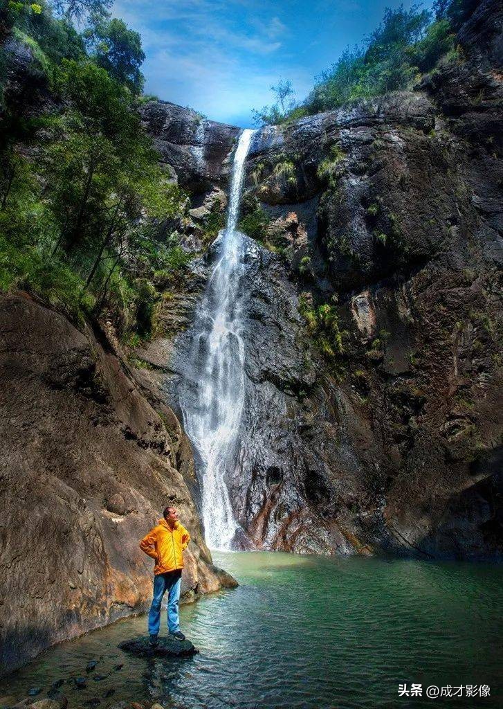 永泰瀑布景点,福建省永泰县百漈沟景区
