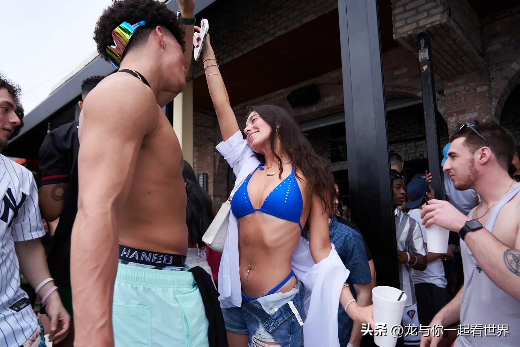 佛罗里达搏击俱乐部：狂欢者在海滩运动中释放压抑的怒火