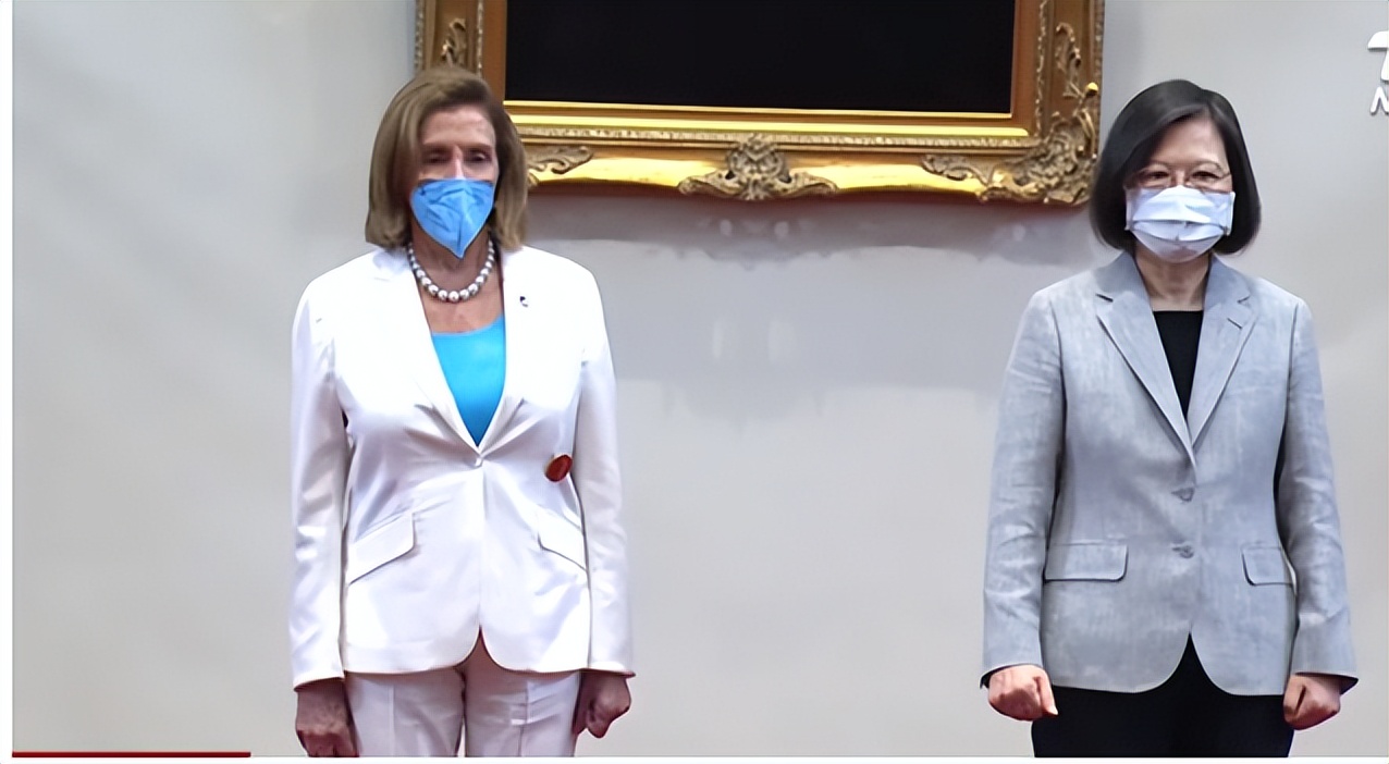 *独台**蔡英文和佩洛西