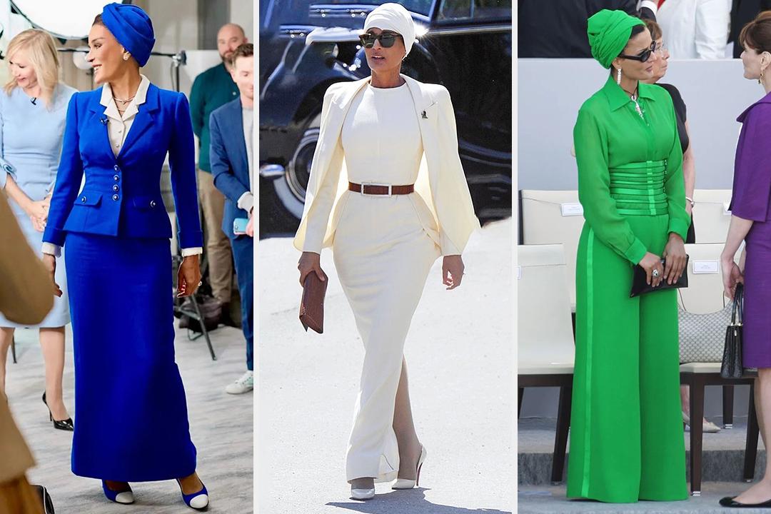 比世界杯还好看的是，卡塔尔太后的高定衣橱爽文人生