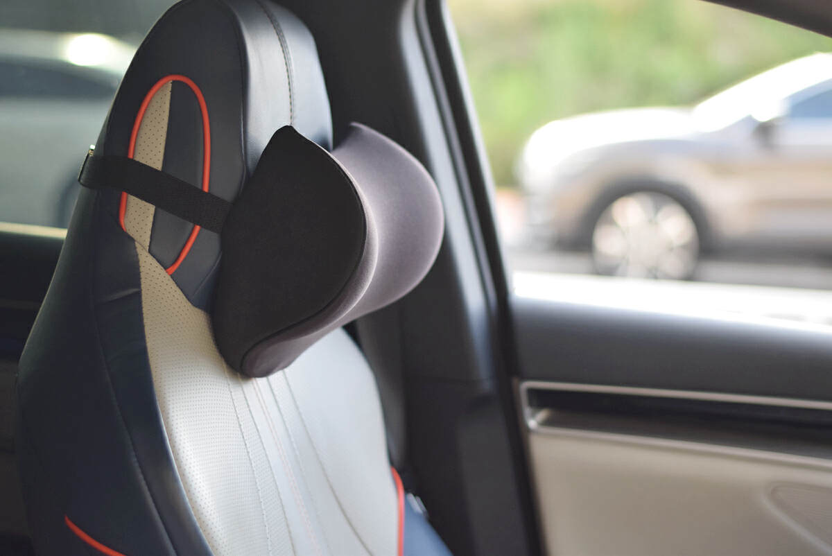 小杨哥推荐汽车头等舱头枕和腰靠,开车族护腰靠垫