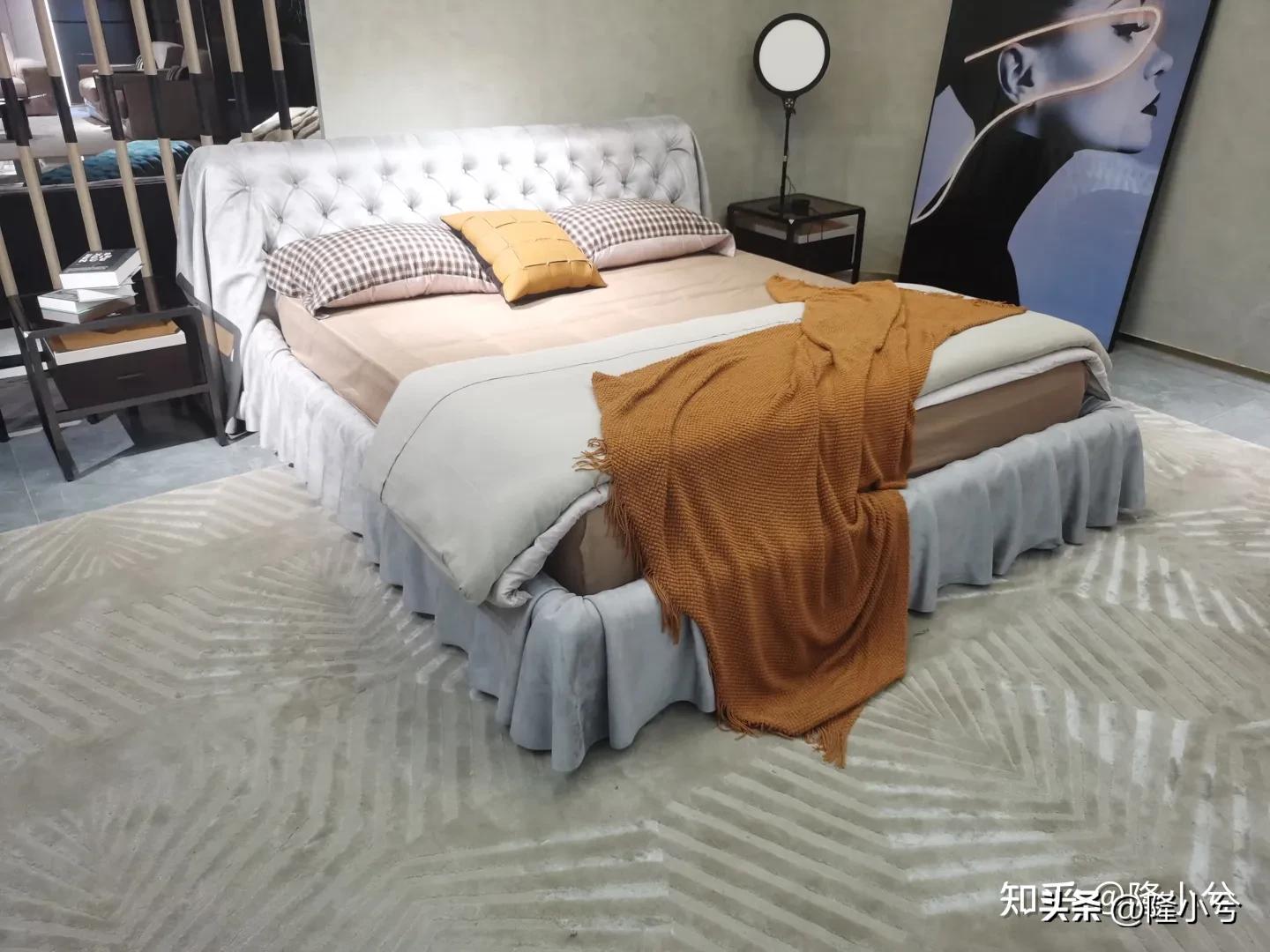 一张生态真皮皮床的成本,实木真皮床生产过程